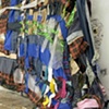 Urban Tapestry Blanket Intervention