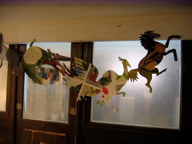 Animal Garland Installation Photo, Berlin, 2010