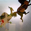 Animal Garland Installation Photo, Berlin, 2010
