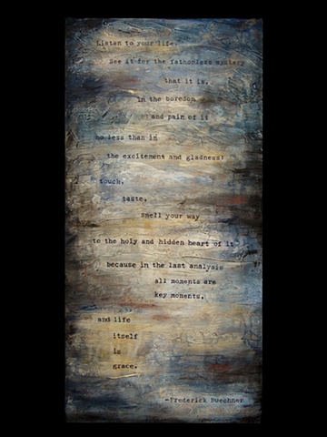 Frederich Buechner, painting 