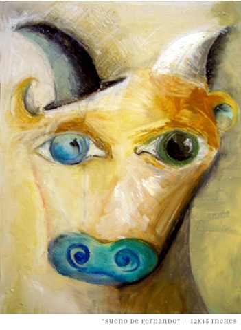 Bull painting fernando spain oil painting abstract pablo picasso