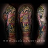 Ben's Archangel Michael 1/2 sleeve