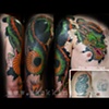 Ken's dragon 3/4 sleeve and chest cap