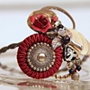 Scarlet rose bracelet B 22