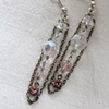Crystal drop earrings - E 197