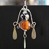 Brown Murano pendant P 31