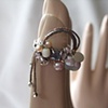 Silver droplets ring - R 23