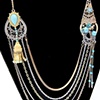 Turquoise queen necklace N179