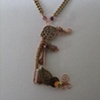 Letter E necklace - N 127