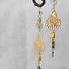 Ray of sunshine yellow earrings E 190