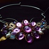 Purple jubilee necklace - N 85