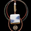 Vintage art & bangles necklace N- 194