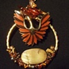 Bird & egg necklace - N 69