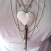 Glamour heart necklace - N 150