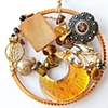 Orange glow necklace - N 199