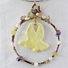 Yellow dove necklace - N 202