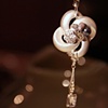 Silver bloom necklace N 238