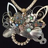 Butterfly burst necklace - N118