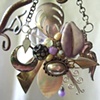 Mauve momentum necklace N 147