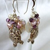 Pearl turtle earrings - E 110