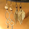 Copper glow earrings E 225
