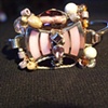 Pink mother of pearl bracelet - B 08