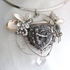 Silver spoon necklace - N 141