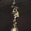 Silver momento necklace - N 35
