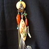 Fall hues in bloom necklace - N 95