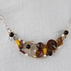 Garden daisy necklace N 204