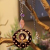 Perfect polka dot necklace N 226