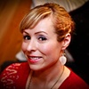 Anna in her favourite Ecofinery earrings