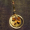 Brass butterfly pendant - P 21