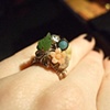 Pink flower ring - R 01
