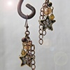 Light stars earrings E 204