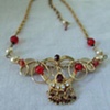 Golden bazaar choker necklace - N 133