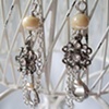 Crystal crochet earrings - E 155