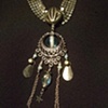 Silver choker necklace - N 37