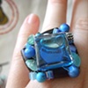 Blue lagoon ring - R 19