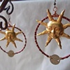 Here comes the sun earrings - E 127