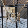 "W" Initial necklace N 240