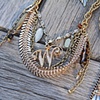 "W" Initial necklace N 240