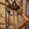 Golden rain necklace N 220