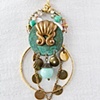Green goddess necklace N 200