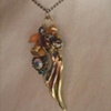 Golden wing pendant - P 26