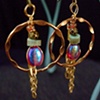 Berry in chains earrings - E 58