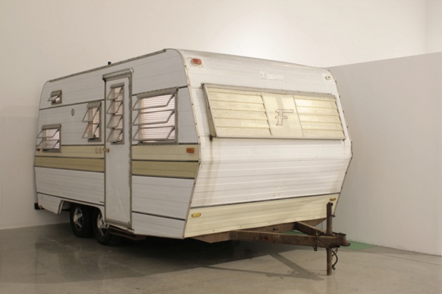 (Installation View) 1968 Falcon Flyte Mobile Home 2007 (Installation View) 1968 Falcon Flyte Mobile Home 2007