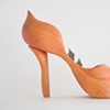 Red Painful Shoe
