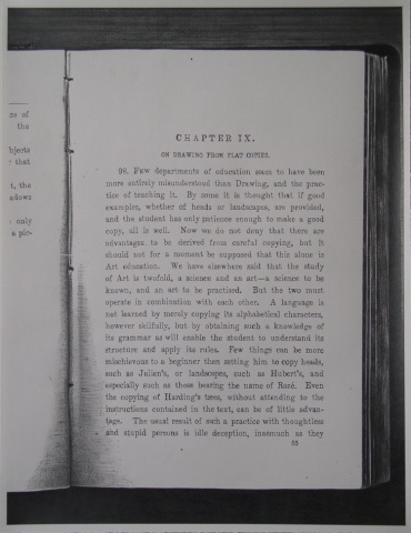 graphite drawing book photocopy by Molly Springfield