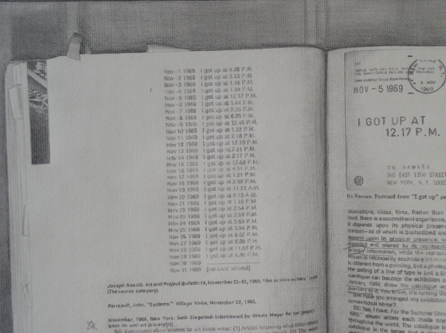 graphite drawing book photocopy by Molly Springfield